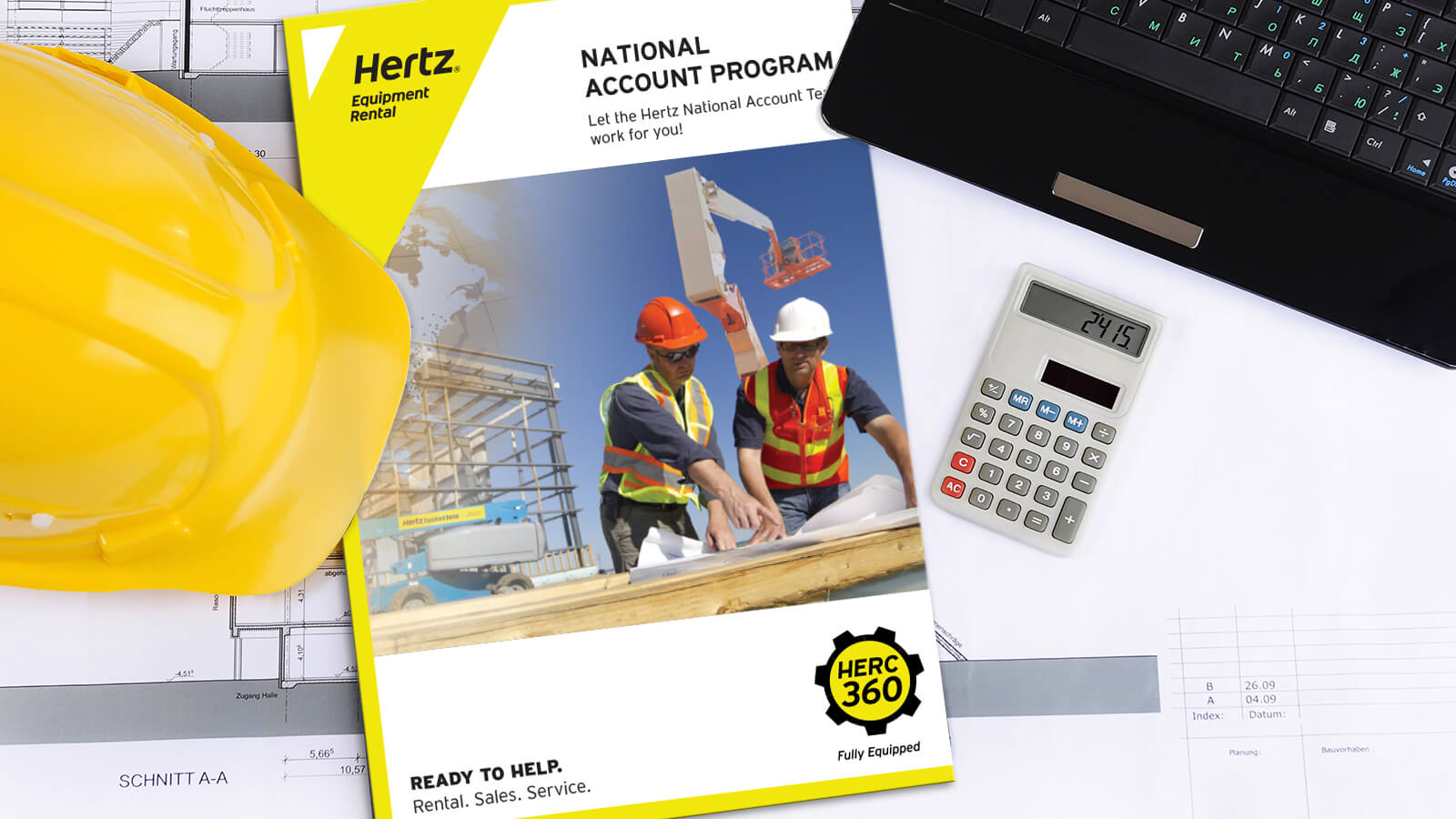 Hertz Brochure "National Account Program"