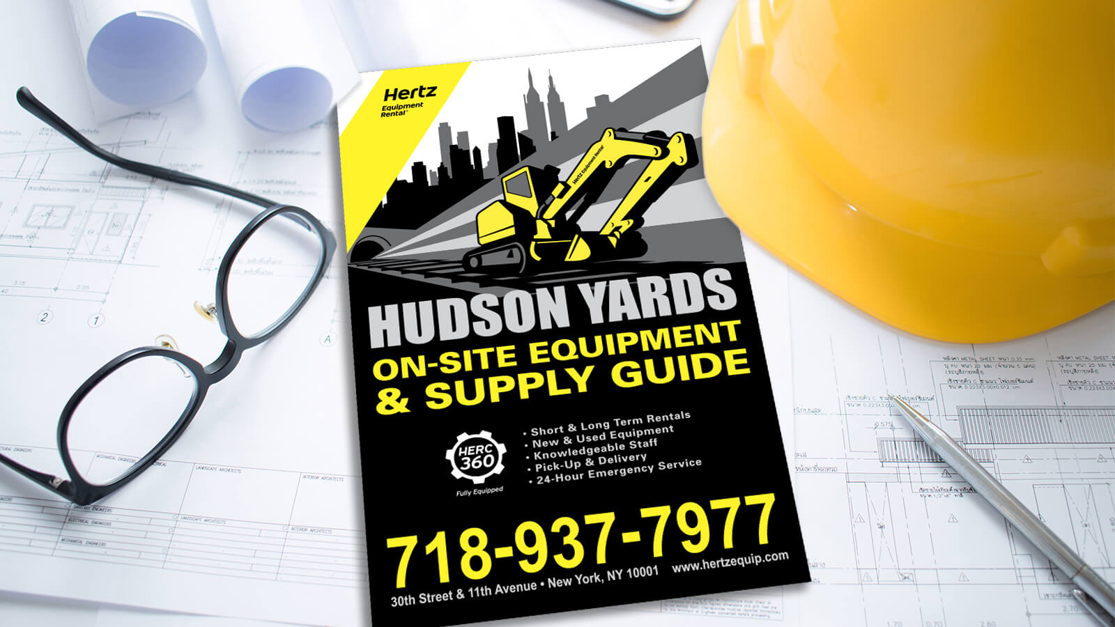 Hertz Brochure "Hudson Yards"
