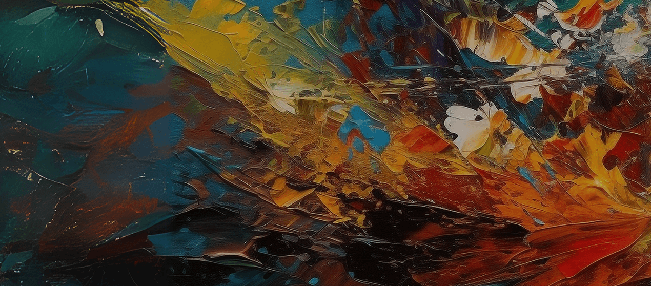 Oil on Canvas Abstract