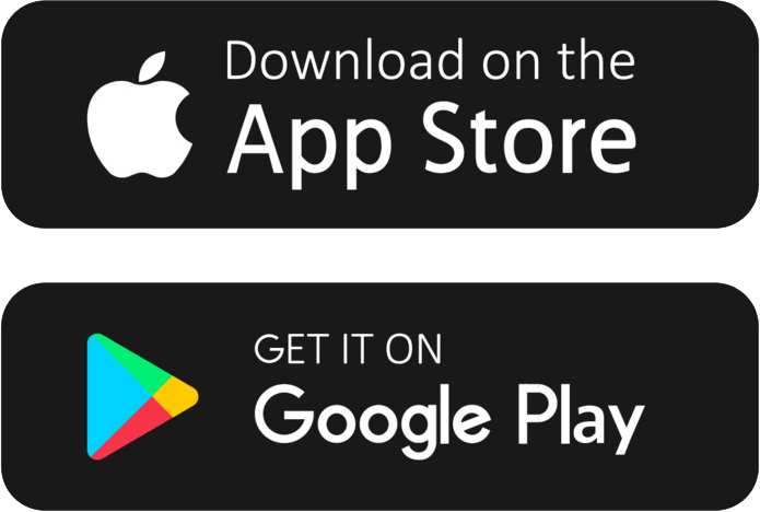 Apple App Store & Google Play Store Buttons