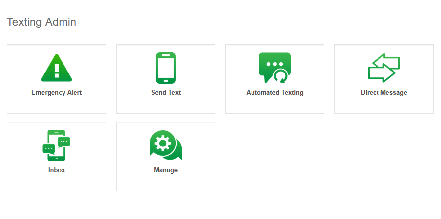 TextPoint™ Admin Area