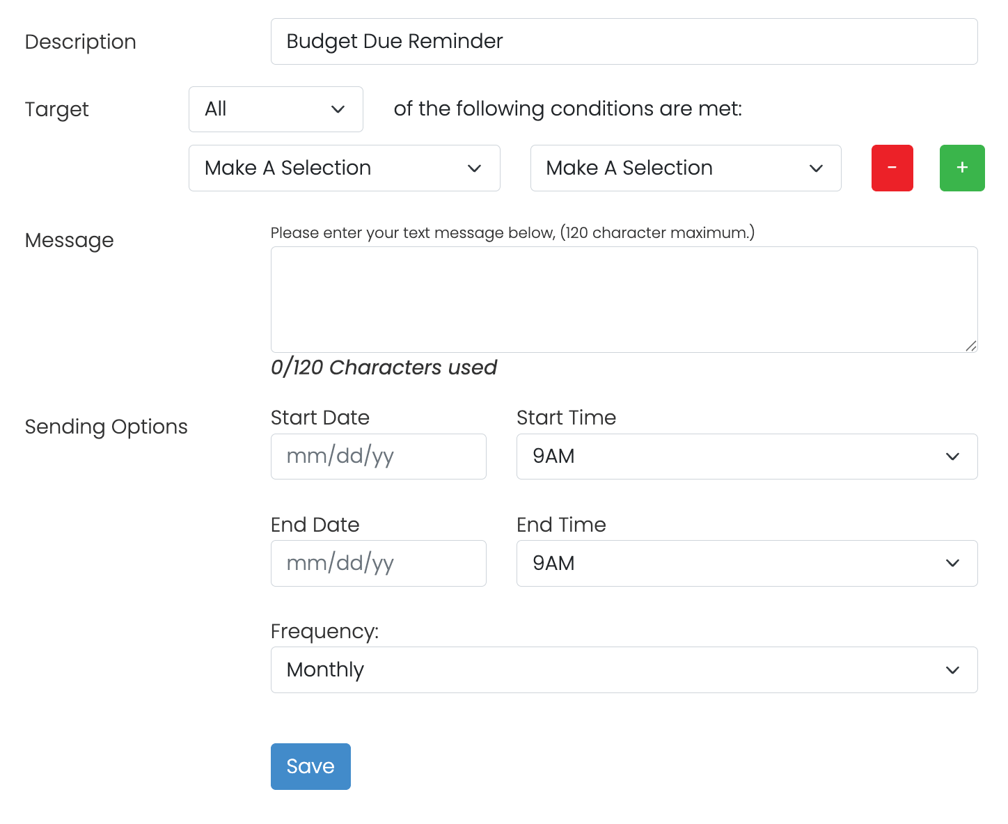 Manage Text