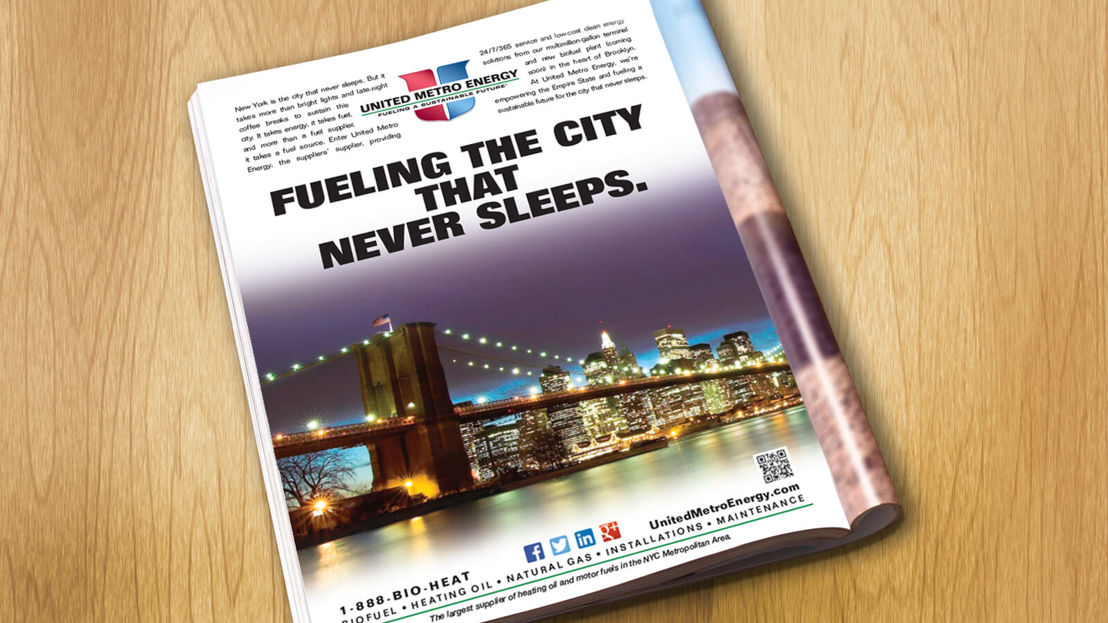 UME Ad City That Never Sleeps